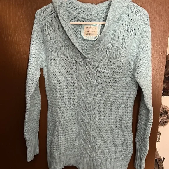 Lite blue knit sweater - Picture 4 of 6